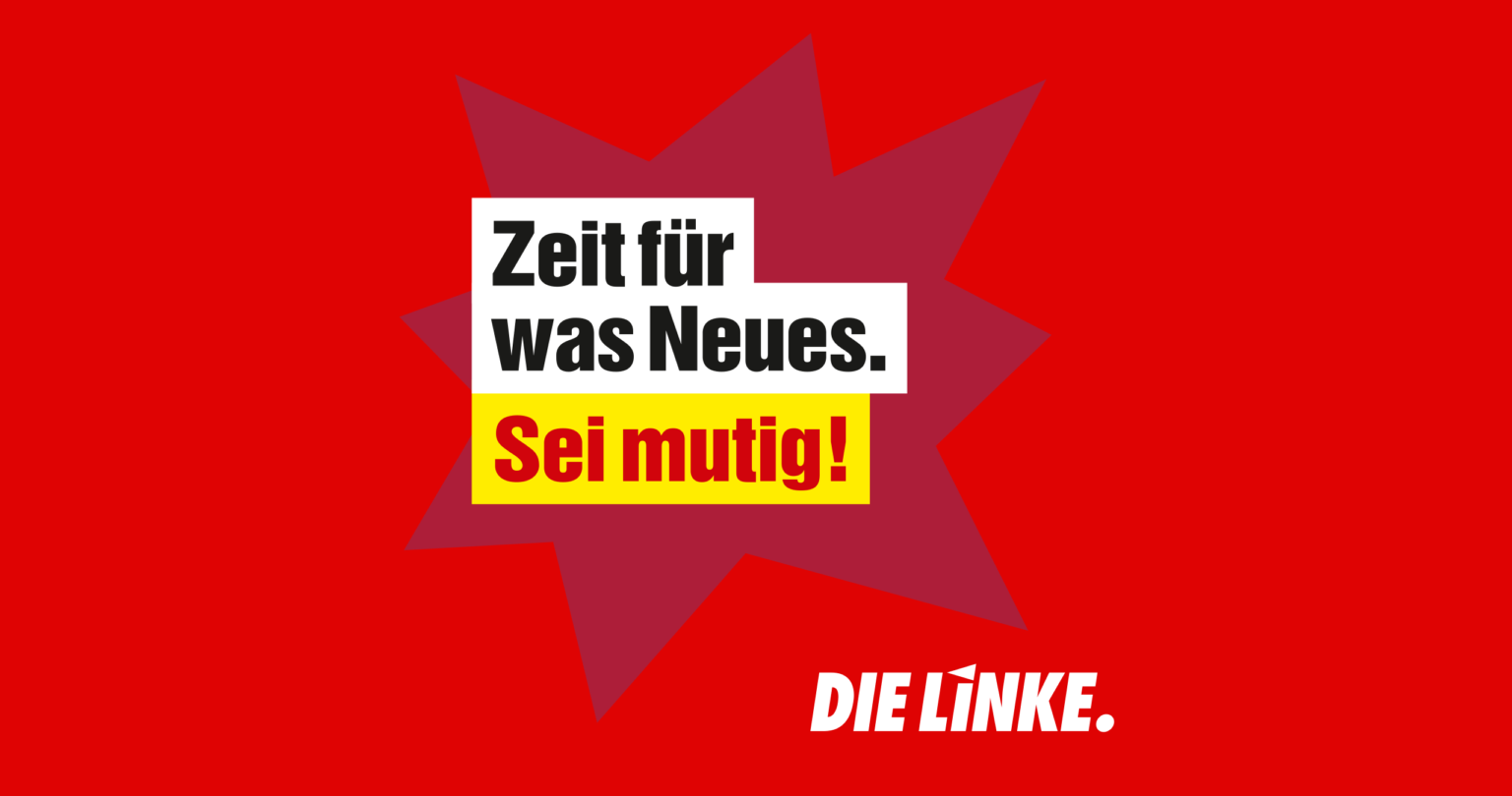 DIE LINKE wählen!' Sticker